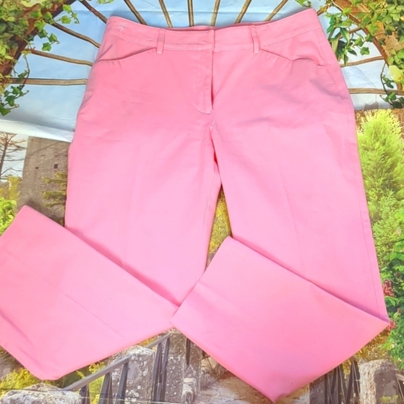 Lilly Pulitzer Pants - LILLY Pulitzer pink Capri pants size 6